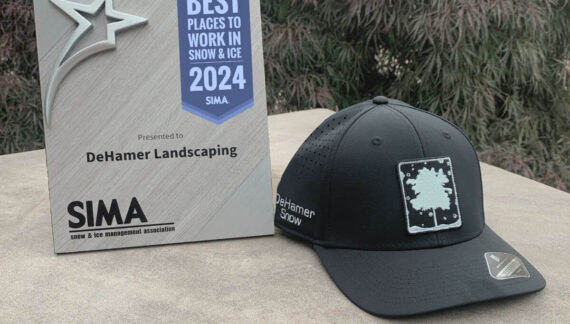 DeHamer Landscaping, Snow & Ice Award