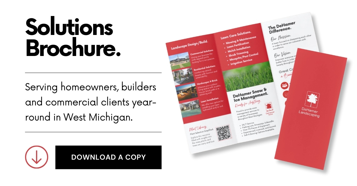 Landscaping Brochure, West MIchigan